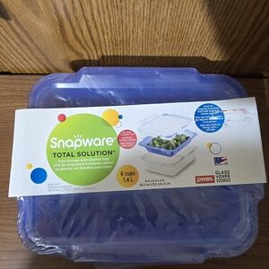 Snapware Total Solution Glass Food Storage Container